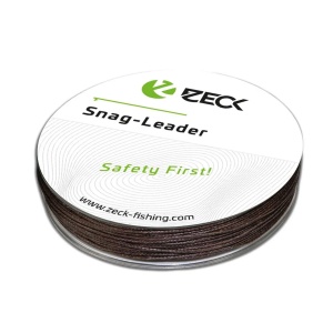Fir Textil Inaintas Zeck Snag Leader 0.80mm 90kg 50m Maro