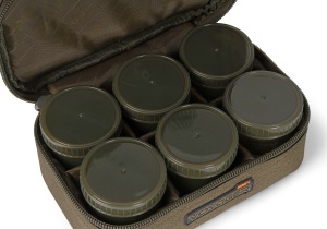 Geanta Momeala Fox Voyager 8 Pot Hookbait Case, 25x12x16cm - Img 2