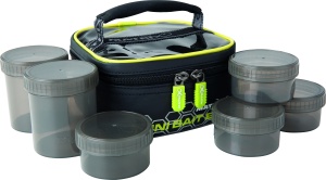 Geanta Momeala Matrix Mini Bait Bag + 6 borcane