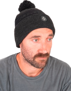 Grey Sherpa Bobble Hat