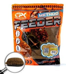 GROUNDBAIT METHOD FEEDER FAINA DE PESTE & USTUROI 900g