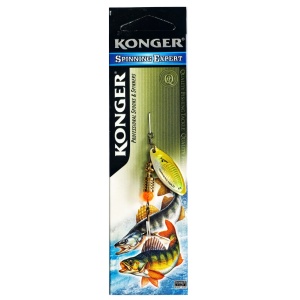 Lingura Rotativa Konger Chimera No.1 5gr H007 Holo Yellow