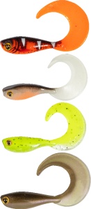 Micro Grub UV Mixed Colour Pack 4cm 8pcs