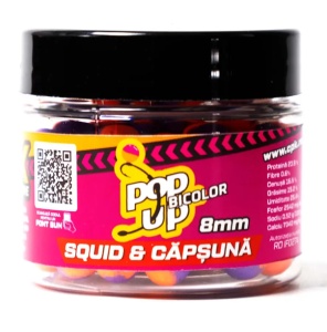 POP UP BICOLOR SQUID & CAPSUNA 8mm 15g