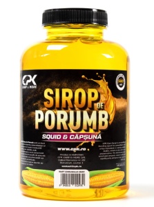 SIROP DE PORUMB SQUID & CAPSUNA 500ml