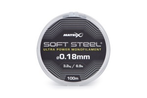 Soft Steel Ultra Power Monofilament 0.18mm 100m