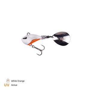 Spinnertail Zeck Rogue Runner 15gr White Orange