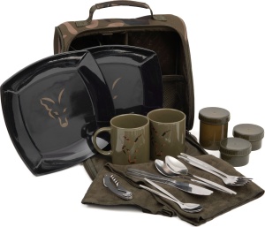 Trusa Picnic Fox Camolite 2 Person Dinner Set, 28x12x28cm - Img 2