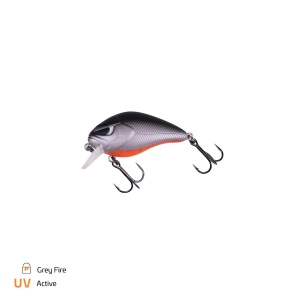 Vobler Zeck Danny 4.5cm 5.5gr Grey Fire