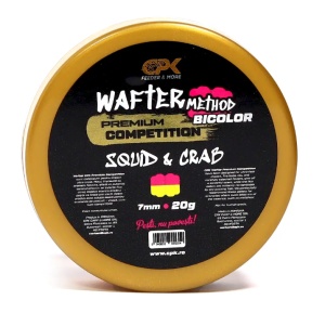 WAFTER COMPETITION METHOD BICOLOR SQUID & CRAB 7mm 20g