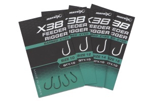 X3B Feeder Rigger Size 10 Barbed - Eyed - Img 4