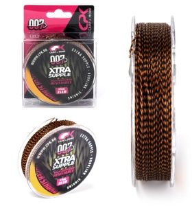 Xtra Supple hooklink brown 35lb / 15m
