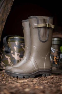 Cizme Fox Neoprene Lined Camo & Khaki Wellies - Img 4