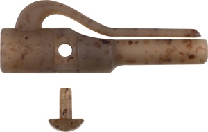 Clips Plumb Pierdut Fox Edges Camo Slik Lead Clip + Pegs Nr.10, 10buc/plic