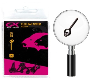 FLEXI BAIT SCREW 9mm (SURUB CU ANOU)