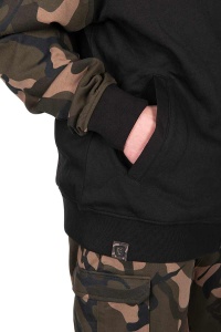 Hanorac Fox Light Weight Black/Camo Split Zip Hoody - Img 6