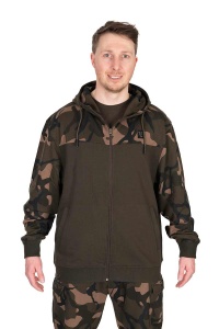 Hanorac Fox Light Weight Khaki/Camo Split Zip Hoody