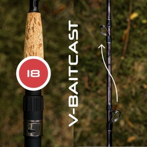 Lanseta Vagner Magic V-Baitcast 18 1.95m 80-300gr