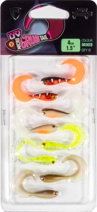 Micro Grub UV Mixed Colour Pack 4cm 8pcs - Img 2