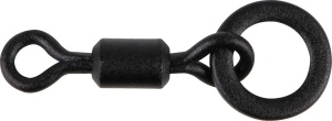 Mini vartej cu anou Fox Edges Mini Hook Ring Swivels 10pcs
