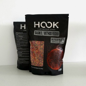 MultiColor PELLET MIX - Spicy Fish 2mm 1KG
