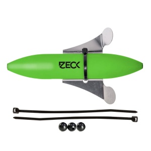 Pluta Zeck Propeller U-Float Solid Green 30gr