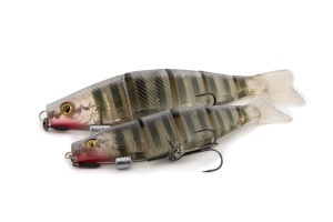 Pro Shad Jointed Loaded 14cm 5.5" UV Original Stickleback - Img 4
