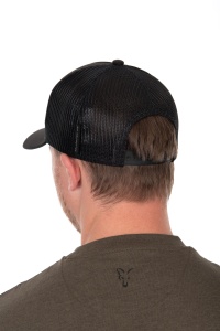 Sapca Fox Collection Trucker Cap - Black/Orange - Img 2