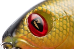Super Slick Shad 23cm 9" Loaded UV Natural Perch - Img 2
