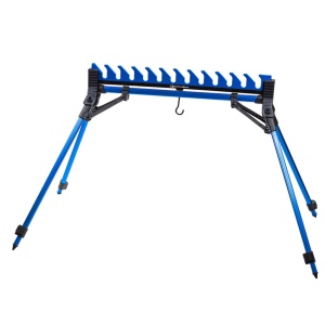 Suport Lansete Garbolino Kit Silver Top 12pozitii 4 Picioare XXL 70-100cm Anti-Vant - Img 1