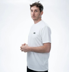 Tricou Nash Make It Happen Carp Logo T-Shirt, Ecru - Img 3