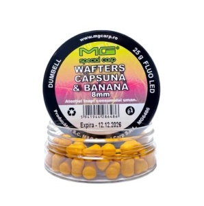 Wafters Dumbell Capsuna Banana LED® 8mm 25 gr MG6486