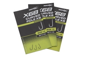 X6B Curved Pole XS Size 18 Barbed - Img 4