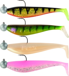 Zander Pro Shad Loaded UV Mixed Colour Packs 1 7cm 5g 1 0 4pcs