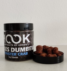 BOILIES DUMBELL FISHMEAL (CRITIC ECHILIBRAT) 24MM 250ML MONSTER CRAB