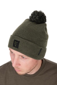 Caciula Fox Collection Bobble Hat - Green/Black - Img 2