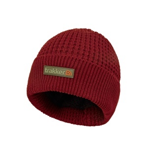 Caciula Trakker Visinie Plum textured beanie