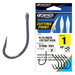 Carlig Owner 5106 No.4 Flyliner Live Bait