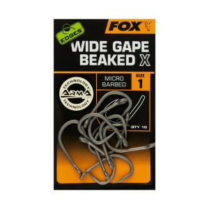 Carlige FOX Edges Wide Gape Beaked X, 10buc/plic