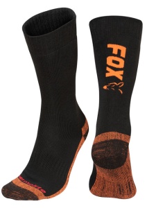 Ciorapi Fox BLACK/ORANGE THERMOLITE LONG