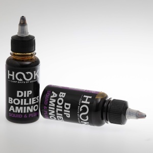 DIP Boilies AMINO 100ML - SQUID & PLUM
