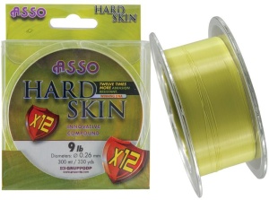 Fir Asso Hard Skin Siliconed 0.22mm 3.175kg 300m Green