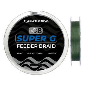 Fir Garbolino Super G Feeder Braid 0.08mm 4.80kg 150m Maro