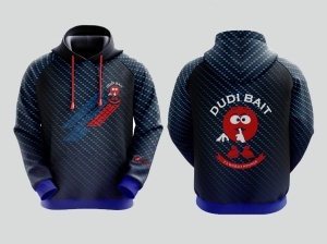 Hanorac cu gluga ''Carbon'' Dudi Bait