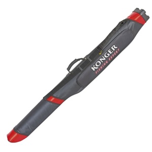 Husa Rigida Konger 1.30m 2 compartimente Carbon Rod Holdall