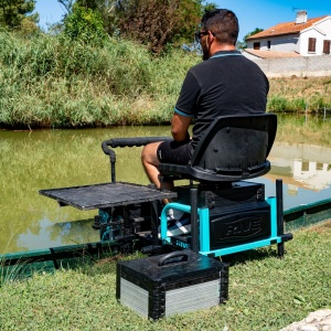 Scaun Rotativ Rive Black pentru Scaun Modular - Img 2