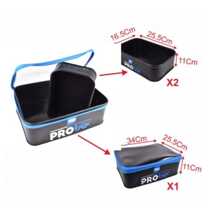 Set 3 Cutii Garbolino EVA Groundbait Pro Box Set