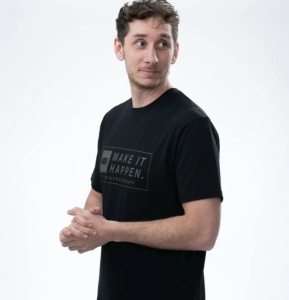 Tricou Nash Make It Happen Coordinates T-Shirt, Black - Img 2