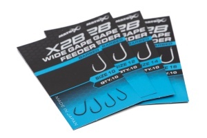 X2B Wide Gape Feeder Size 12 Barbed - Img 3