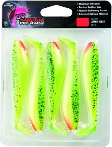 Zander Pro Ultra Packs 12cm 4.75in UV Lemontiger 5pcs - Img 2